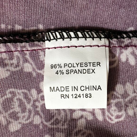 Jon & Anna Womens Floral Sleeveless Maxi Dress Purple White Large Fairy Bohemian - Picture 12 of 13